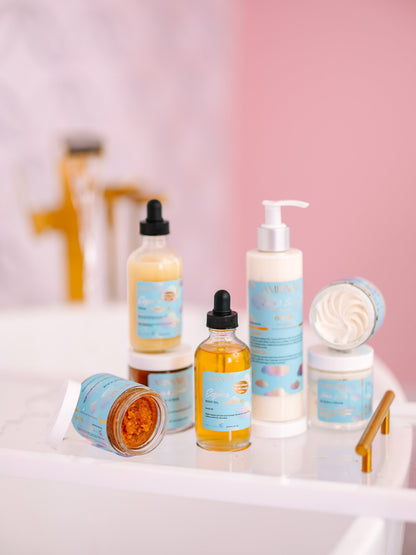 "Eczema" Body Collection | Cream| Serum| Sugar Scrub| Body Oil| Cleanser| Lotion
